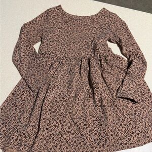 Old Navy Kids Dress - Pink and Black Floral